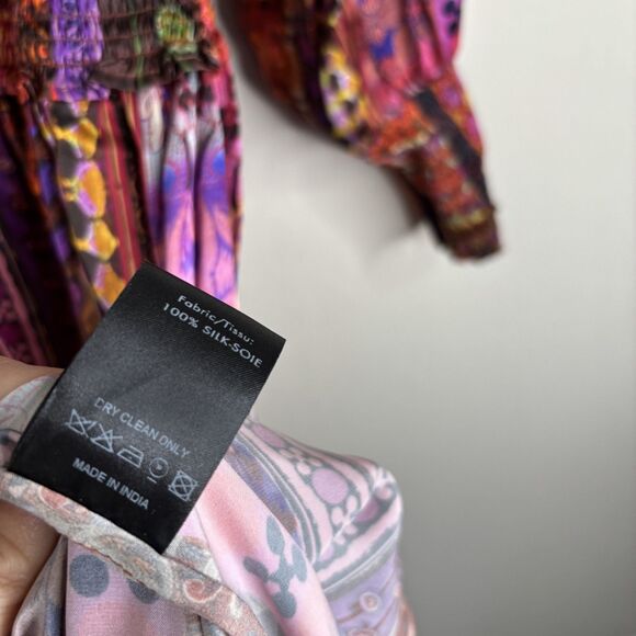 Mimi Liberte Silk Printed Maxi Dress - Picture 2 of 8